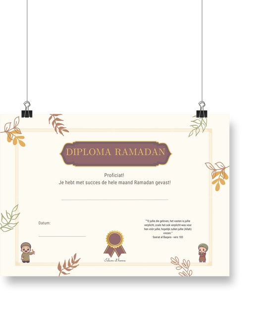 Diploma Ramadan (FR/NL)