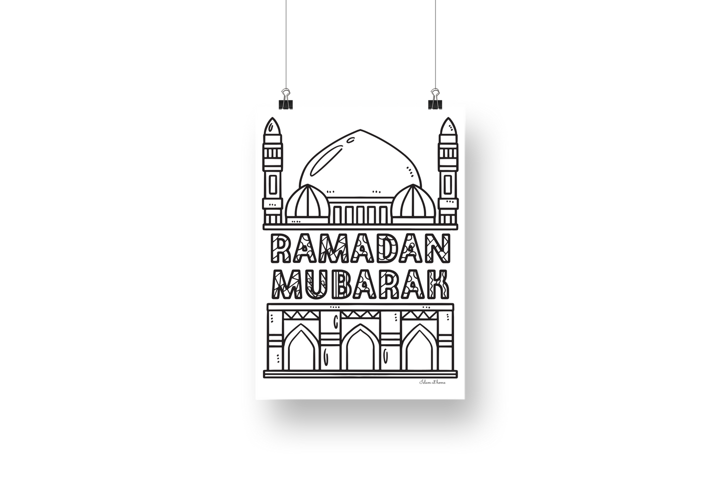 Ramadan coloring pages